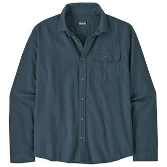Patagonia L/S LW Fjord Flannel Shirt Hemd f&uuml;r Herren | blau