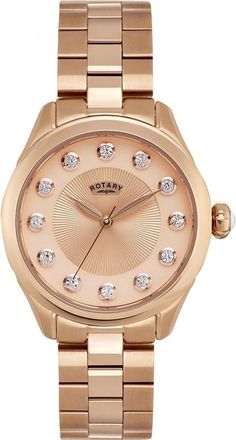 Rotary LB011-W-25 Timepieces 34mm Quartz Watch