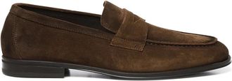 Doucal's Penny Mocassin Su&egrave;de Ballerinas - Heren - Loafers - Bruin - 40 1/2 EU - Su&egrave;de - Schoenen