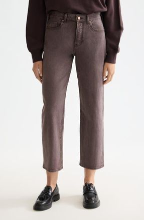 Scotch & Soda The Sky Straight Leg Jeans in Chocolate Plum at Nordstrom, Size 30 X 32