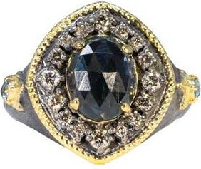 Armenta London Blue Topaz Statement Ring at Nordstrom, Size 7