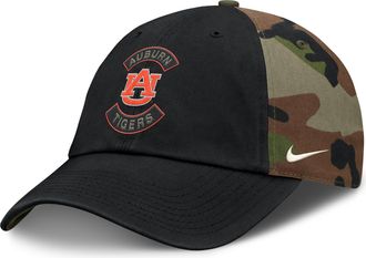Nike Auburn 2025 Military Appreciation Club Nike Mens College Adjustable Hat in Green | NC1H0E2GAUN-C8U