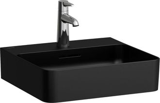 Laufen Laufen - Val Lavabo Con Enjuague Manual, Sin Agujero Para Grifo