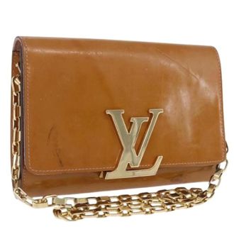 Louis Vuitton Pre-owned Clutch Bag - Dames - Pre-owned - Bruin - Maat: ONE Size Leer