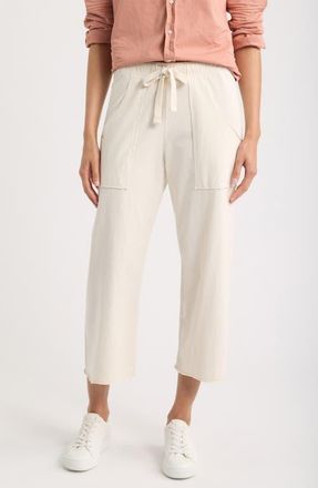 Frank & Eileen Penny Patch Pocket Sweatpants in Vintage White at Nordstrom, Size Large