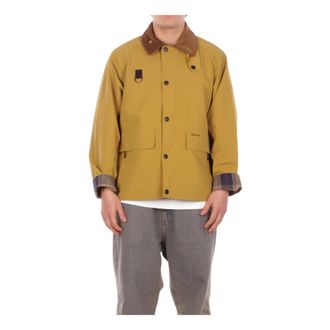 Barbour Light Jackets, male, Yellow, Size: L Spey Jacket