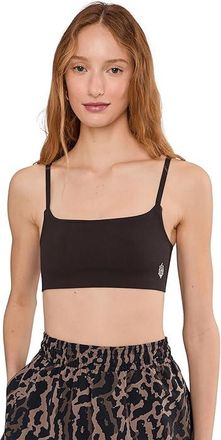 Free People Movement Tighten Up Mini Bra Womens Bra Chocolate : MD-LG (Womens 8-12), Elastane/Modal/Polyester