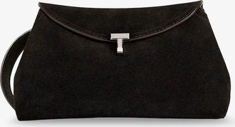 Toteme Borsa a mano T-Lock in suede - TOTEME - gender_Woman