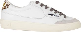 Autry White Windscape Low Suede Leather Sneakers
