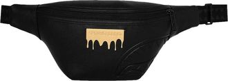 Sprayground Gold Brick Drip Savvy Crossbody Black 910B9048NSZ