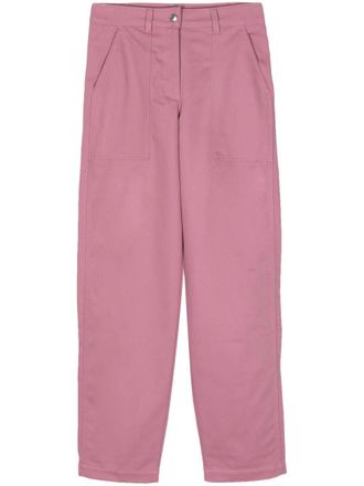 Maison Kitsun&eacute; Jeans dritti a vita alta - Rosa
