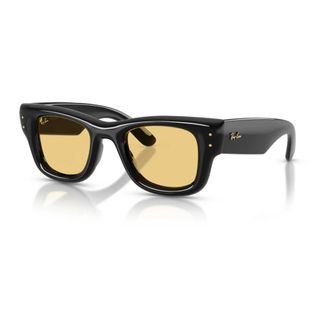 Ray-Ban Wayfarer Puffer - Heren - Zonnebrillen - Zwart - ONE Size - Nylon - Accessoires