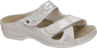Berkemann Janna Slipper - Dames - Sleehakken - Grijs - 40 EU - Wol - Schoenen