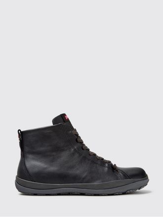 Camper Peu Pista GM Gore-Tex Leather Ankle Boots with Side Zip and Elastic Laces