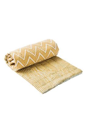 Mela Artisans Sundown Cotton Handcrafted Throw in Multi at Nordstrom