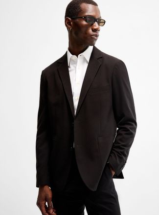 Lindbergh Mens REPREVE fabric essential suit jacket Loose fit