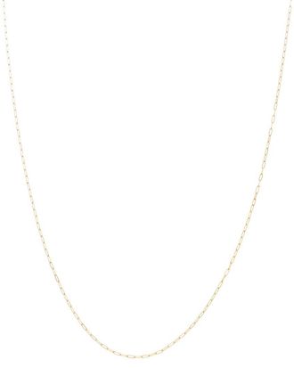 Italian Gold, Inc 10K 1.2Mm Solid Paperclip Necklace