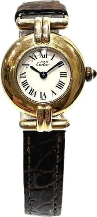 Cartier Pre-owned Watches, female, Beige, Size: ONE SIZE Pre-owned Vintage Watch