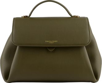 Pourchet Dames, Tassen, Groen, Maat: ONE Size Leer