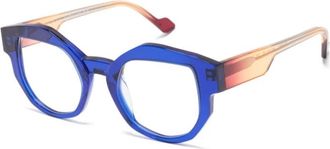 Face &agrave; Face Glasses, female, Blue, Size: 49 MM Framed 1 1682 Optical Frame