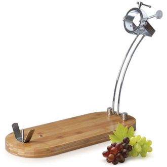 Metaltex Jamonero Madera Giratorio