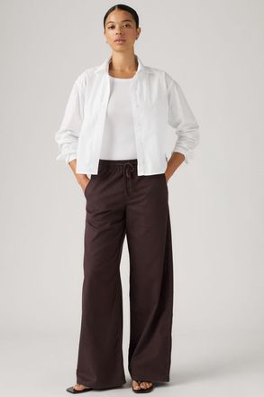 Levi's Essential Wide-Leg Pants (Plus Size) - Donna - L - Marrone / Java