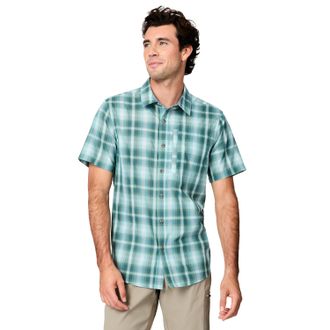 Free Country Mens Excursion Short Sleeve Poplin Shirt