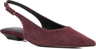 Dune London Womens Ladies Hostess - Suede Sling Backs - Purple - Size UK 5