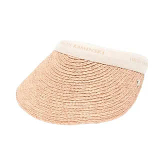 Helen Kaminski Caps, female, Beige, Size: ONE SIZE Bianca Visor