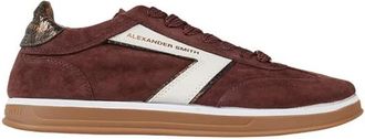 Alexander Smith Thames Sneaker - Dames - Sneakers - Rood - 37 EU - Leer - Schoenen