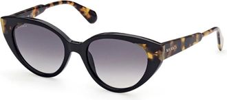 Max & Co. MO0039 01B Womens Sunglasses Black Size 54