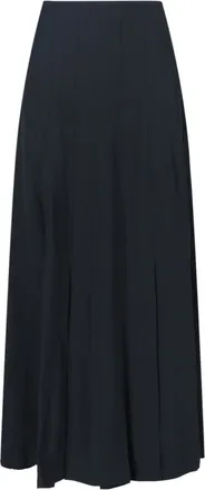 Aspesi Classic Black Skirt With Silhouette