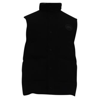 Canada Goose Garson Down Vest in Black Polyester