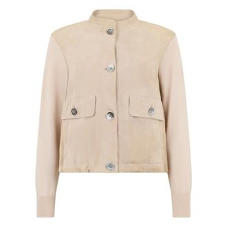 Moorer Light Jackets, female, Beige, Size: 2XL Versatile Jacket
