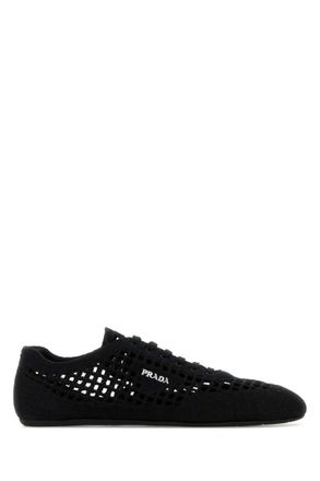 Prada Black Logo Sneakers