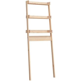 vidaXL Estante De Ba&ntilde;o Madera Maciza De Pino 63,5x32x179 Cm Vidaxl