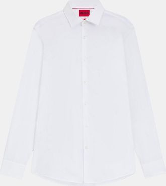 HUGO BOSS Hugo Kenno slim-fit business overhemd voor heren in wit