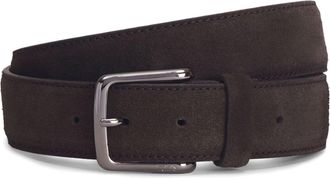 Tod's classic suede belt - men - Calf Leather - 100 - Brown