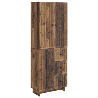 vidaXL Juego De Armarios 2 Uds. Madera De Ingenier&iacute;a Vidaxl