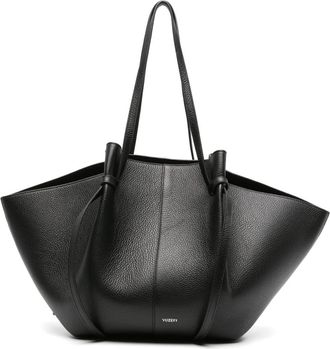 Yuzefi large Mochi leather tote bag - women - Leather - One Size - Black