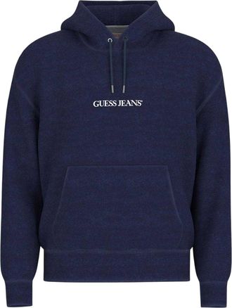 Guess Hoodie voor heren met logo-opdruk (Indigo)