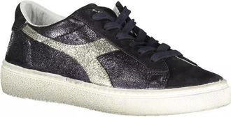 Diadora Game L Glitter Lage Sneakers - Dames - Sneakers - Zwart - 35 1/2 EU - Schoenen