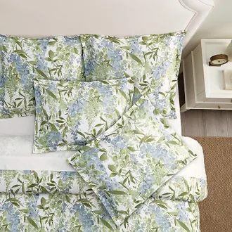 Ballard Designs Wisteria Sham - Cornflower Standard - Ballard Designs