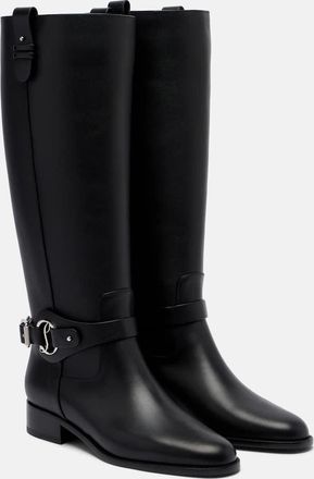Christian Louboutin Dianouchette leather biker boots