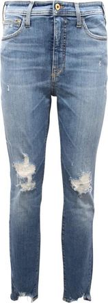 Cycle High Waist Skinny Jeans - Dames - Slim Fit Jeans - Blauw - W26 - Denim - Jeans