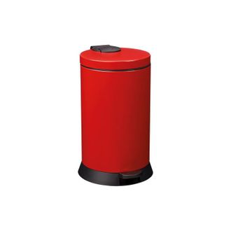 Rossignol Cubo De Basura Rojo De 20 Litros Con Pedal - 94118 - Rossignol