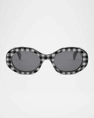 Celine Triomphe Oval Sunglasses