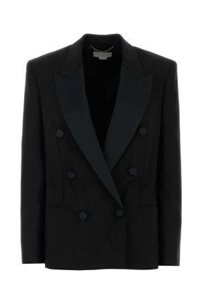Stella McCartney Black Peaked Lapel Blazer