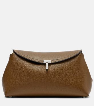 Toteme Clutch T-Lock in pelle