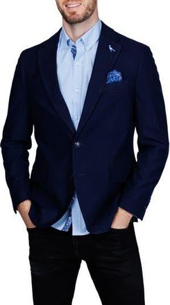 Tailorbyrd Lux Cashmere Touch Sport Coat in Navy at Nordstrom Rack, Size 46Short